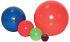 image of various colored balls of varying sizes