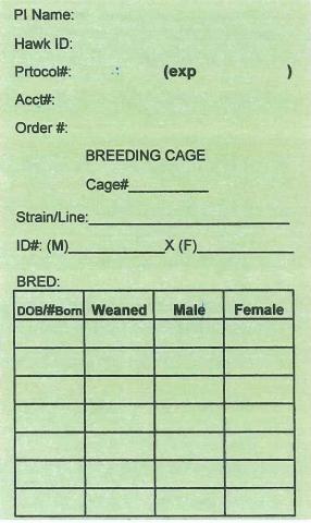 Green Breeder card Green Breeder card